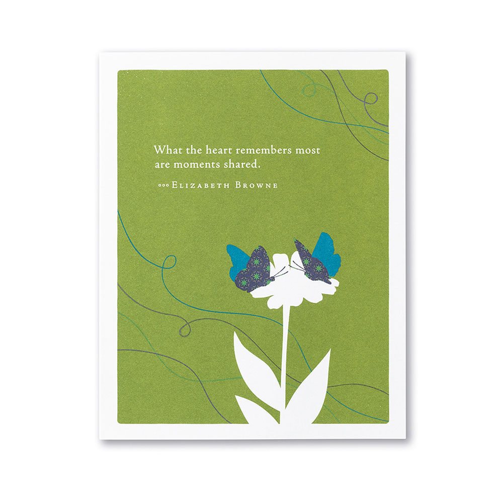 Positively Green, Greeting Card, What The Heart